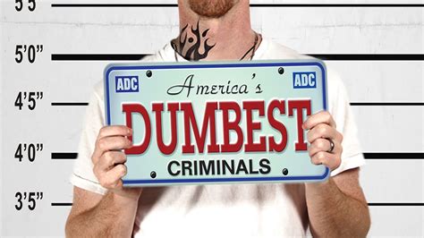 In this episode of "America&x27;s Dumbest Criminals," we&x27;ll witness a guy choosing a strange way to make up with his girlfriend, the underestimated crime-fighting force of meter-maids and much more. . Americas dumbest criminals tv show